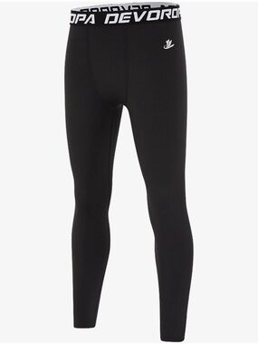 Men's Black Performance Compression Tights. XS.   BB3